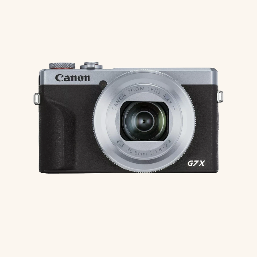 Canon PowerShot G7 X Mark III 20.1MP Kompaktkamera – Silber