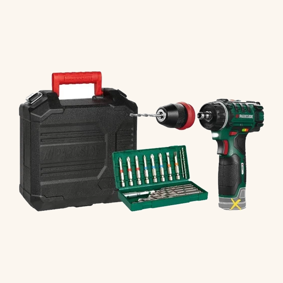 Parkside 12V Akku-Bohrschrauber PBSA 12 E4