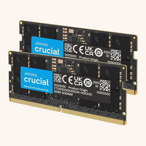 Crucial 32GB Kit DDR5-5600 CL46 (CT2K16G56C46S5)