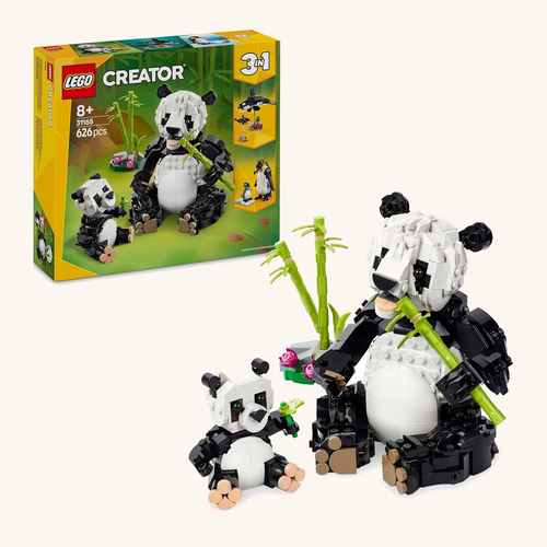 LEGO Creator 3in1 31165 – Wilde Tiere: Pandafamilie